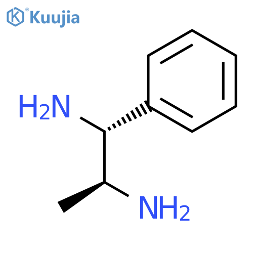 1,2-Propanediamine, 1-phenyl-, (1R,2S)- structure