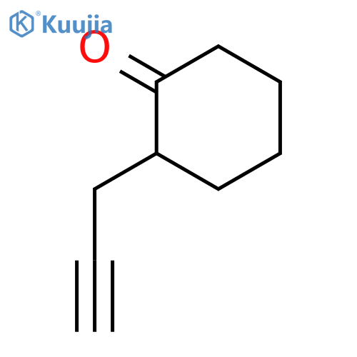 2-(prop-2-yn-1-yl)cyclohexan-1-one structure