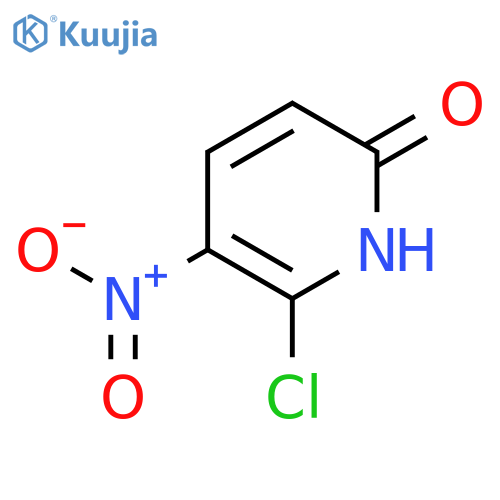 6-chloro-5-nitro-pyridin-2-ol structure