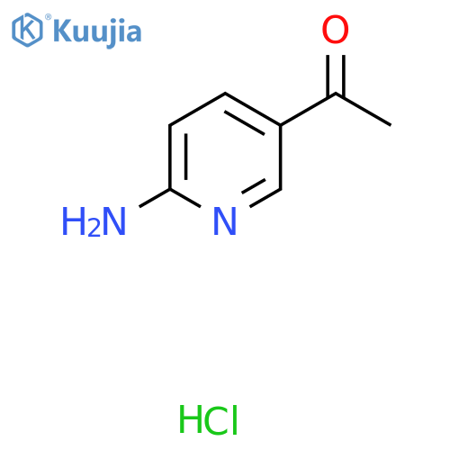1-(6-Aminopyridin-3-yl)ethanone hydrochloride structure