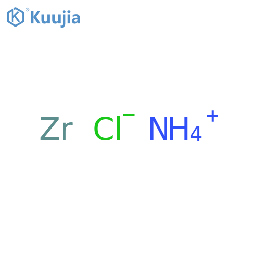 Ammonium zirconium chloride structure