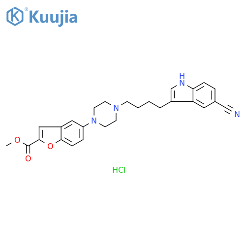 Vilazodone Methyl Ester Hydrochloride structure