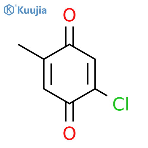 2-Chloro-5-methyl-1,4-benzoquinone structure