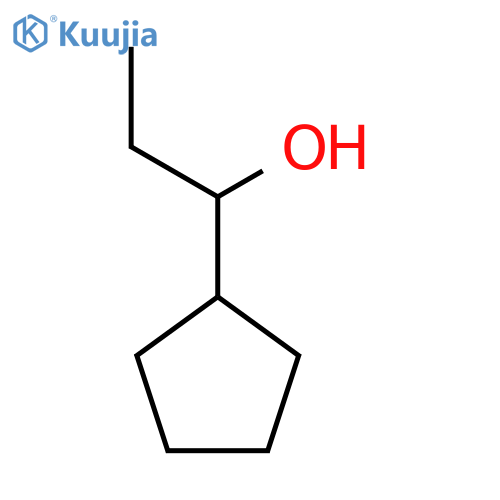 1-Cyclopentyl-1-propanol structure
