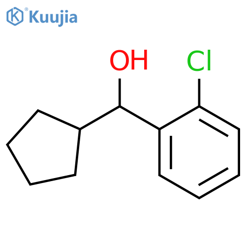 (2-CHLOROPHENYL)(CYCLOPENTYL)METHANOL structure
