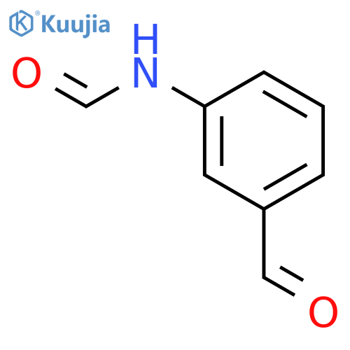 Formamide, N-(3-formylphenyl)- (9ci) structure