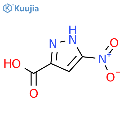 5-Nitro-1H-pyrazole-3-carboxylic acid structure