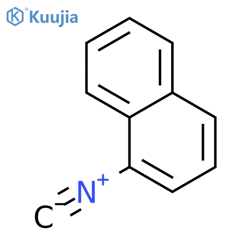 1-isocyanonaphthalene structure