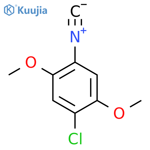 1-Chloro-4-isocyano-2,5-dimethoxybenzene structure