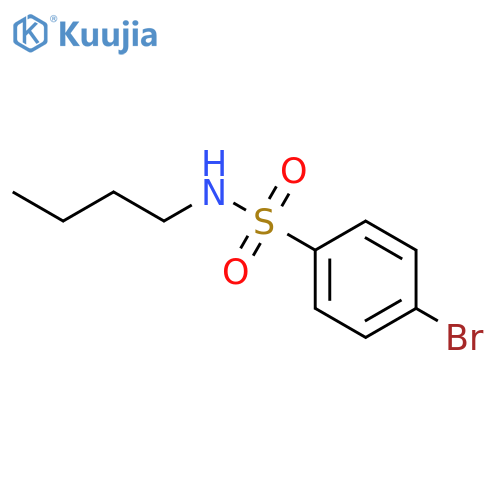 N-Butyl 4-bromobenzenesulfonamide structure
