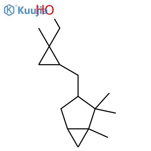 Cyclopropanemethanol,1-methyl-2-[(1,2,2-trimethylbicyclo[3.1.0]hex-3-yl)methyl]- structure