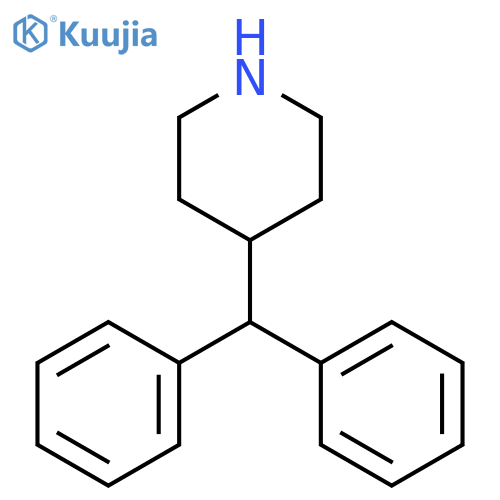 4-Diphenylmethylpiperidine structure