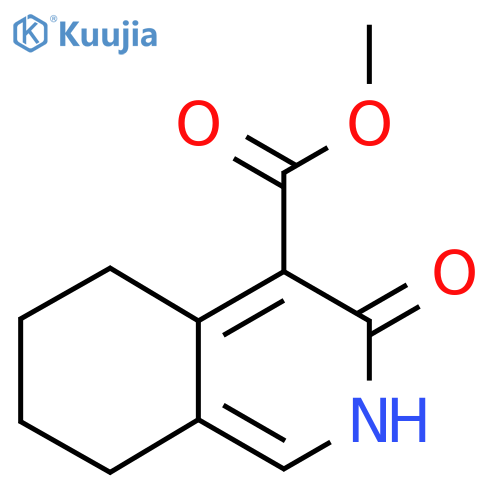 Methyl 3-oxo-2,3,5,6,7,8-hexahydroisoquinoline-4-carboxylate structure