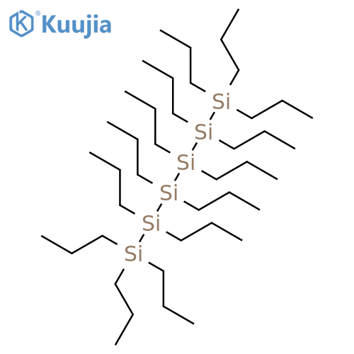 Hexasilane, tetradecapropyl- structure