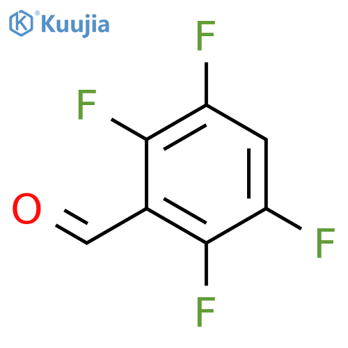 2,3,5,6-Tetrafluorobenzaldehyde structure