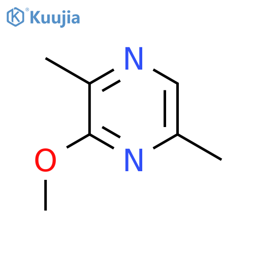 3-methoxyl-2,5-dimethylpyrazine structure