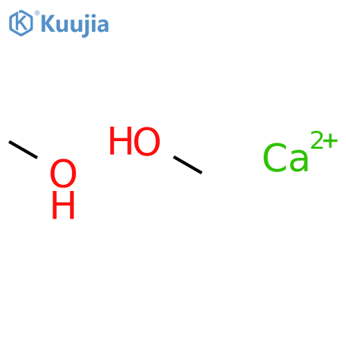 Calcium(2+), bis(methanol)- structure
