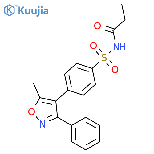 Parecoxib structure