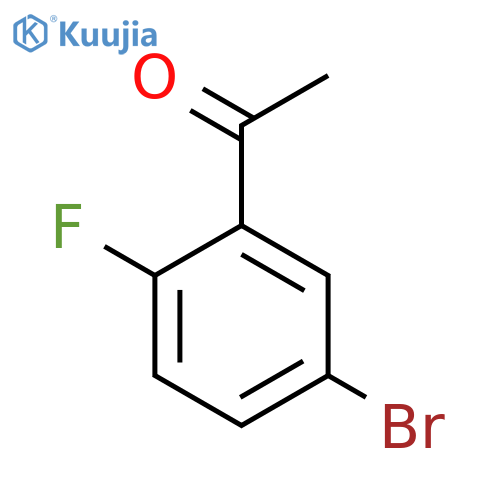 1-(5-Bromo-2-fluorophenyl)ethanone structure
