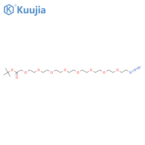 N3-PEG8-CH2COOtBu structure