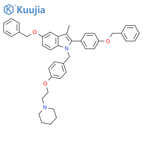 Desdihydroxy Bisbenzyl Pipendoxifene structure