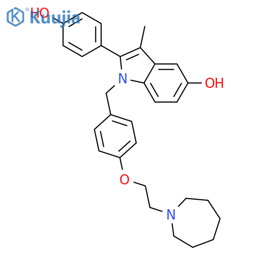 Bazedoxifene structure