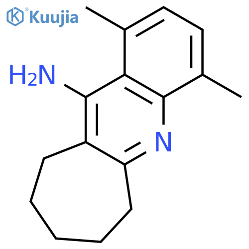 6H-Cyclohepta[b]quinolin-11-amine, 7,8,9,10-tetrahydro-1,4-dimethyl- structure