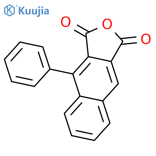 1-Phenyl-2,3-naphthalenedicarboxylic Anhydride structure