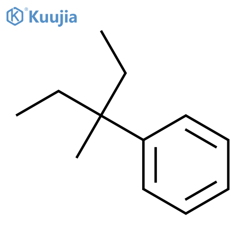 (1-ETHYL-1-METHYLPROPYL)BENZENE structure