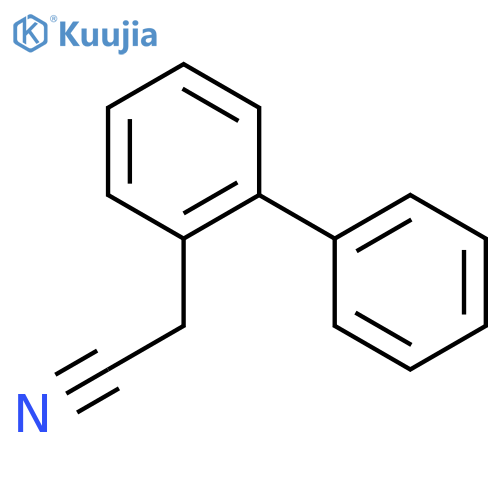 2-(1,1'-Biphenyl-2-yl)acetonitrile structure