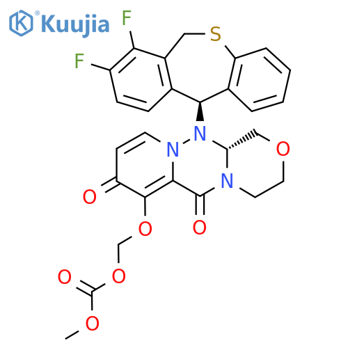 Baloxavir marboxil structure