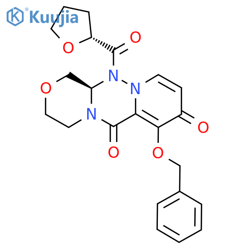 (3R)-2-[(2R)-Oxolane-2-carbonyl]-11-phenylmethoxy-5-oxa-1,2,8-triazatricyclo[8.4.0.03,8]tetradeca-10,13-diene-9,12-dione structure