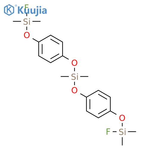 Silane, bis[4-[(fluorodimethylsilyl)oxy]phenoxy]dimethyl- structure