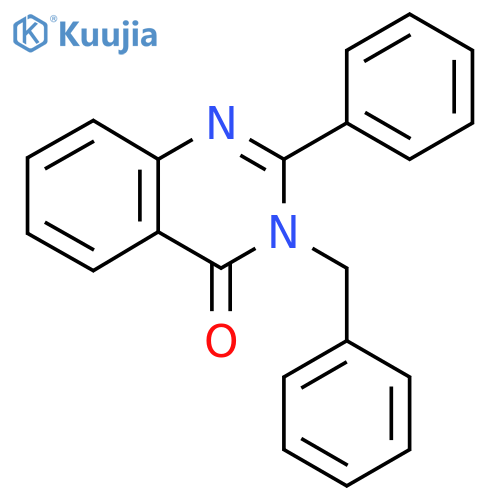 3-Benzyl-2-phenylquinazolin-4(3H)-one structure