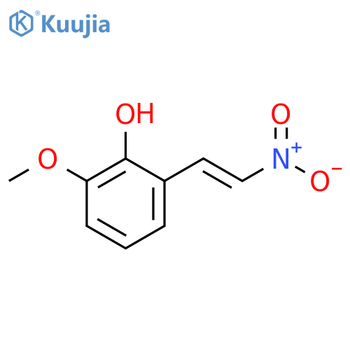 2-methoxy-6-[(e)-2-nitroethenyl]phenol structure