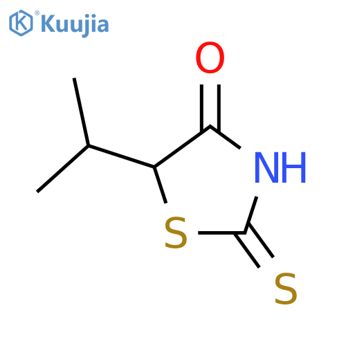 5-(propan-2-yl)-2-thioxo-1,3-thiazolidin-4-one structure
