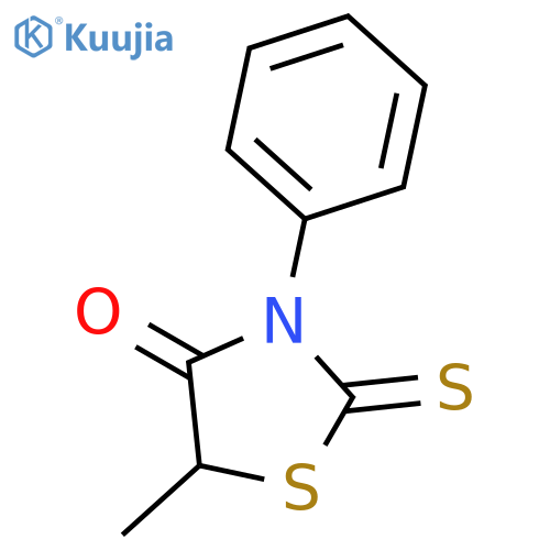 5-Methyl-3-phenylrhodanine structure