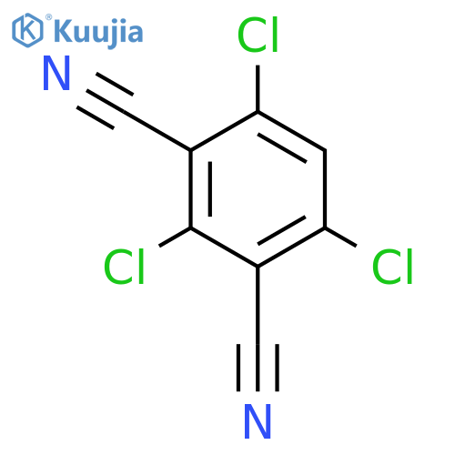 2,4,6-trichlorobenzene-1,3-dicarbonitrile structure
