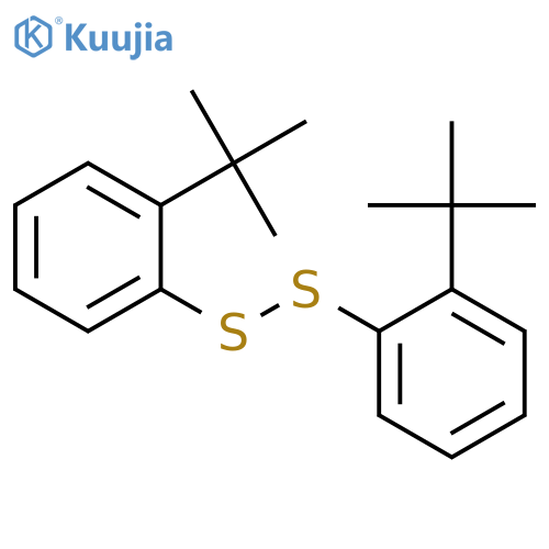 Disulfide, bis[2-(1,1-dimethylethyl)phenyl] structure
