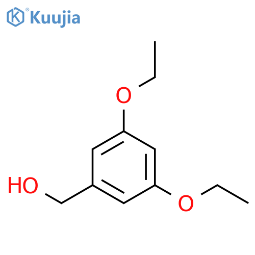 (3,5-Diethoxyphenyl)methanol structure