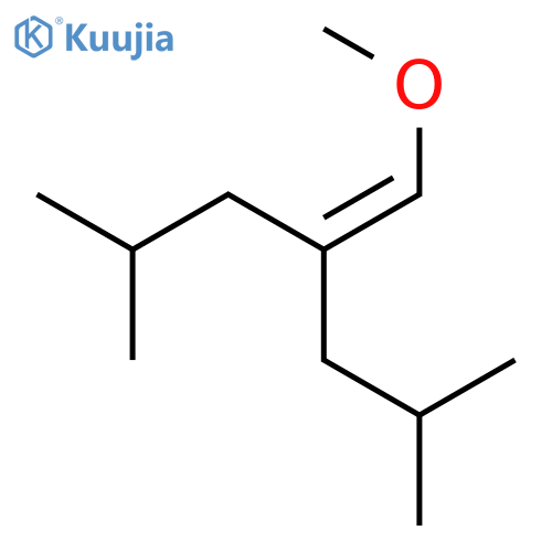Heptane, 4-(methoxymethylene)-2,6-dimethyl- structure