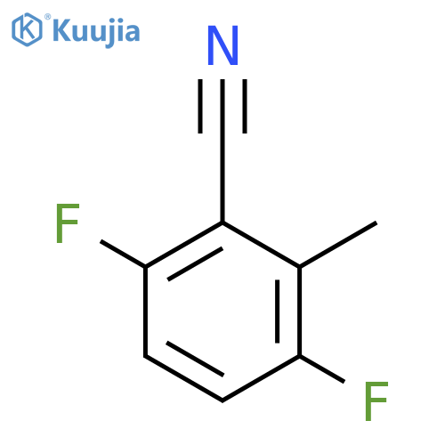 Benzonitrile, 3,6-difluoro-2-methyl- (9CI) structure