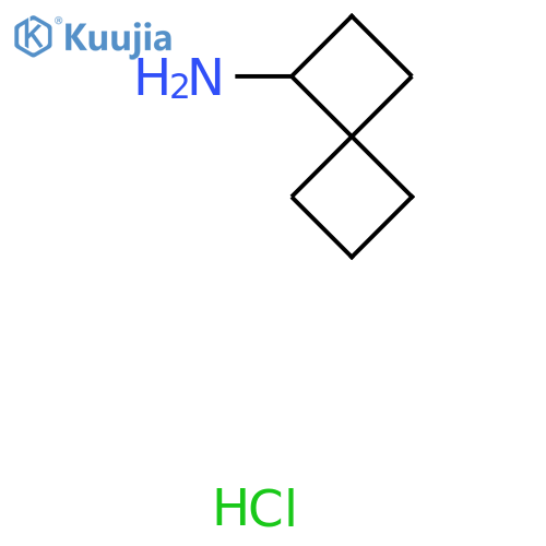 Spiro[3.3]heptan-1-amine hydrochloride structure