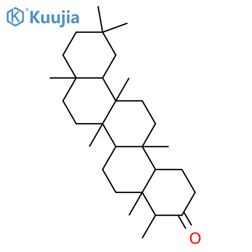 24,25,26-Trinoroleanan-3-one, 5,9,13-trimethyl-, (4α,5β,8α,9β,10α,13α,14β)- structure