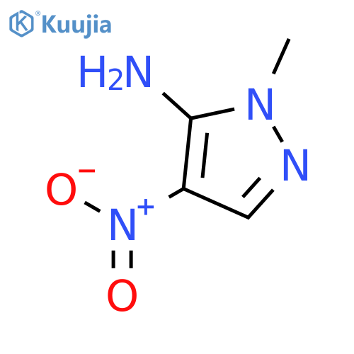 1-methyl-4-nitro-1H-pyrazol-5-amine structure