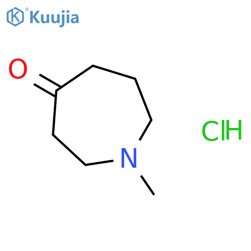 1-methylazepan-4-one;hydrochloride structure