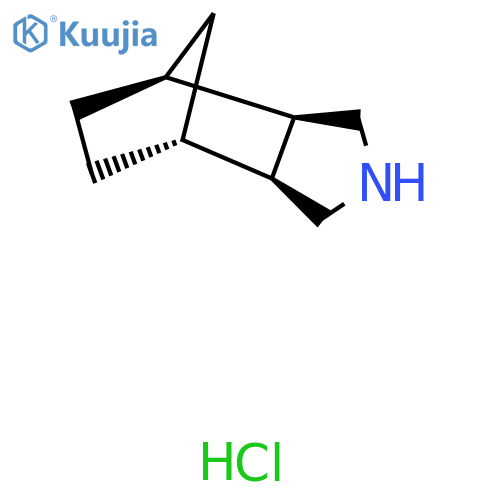 (1R,2S,6R,7S)-4-azatricyclo5.2.1.0,2,6decane hydrochloride structure