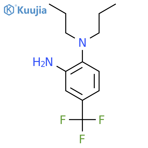 N~1~,N~1~-Dipropyl-4-(trifluoromethyl)-1,2-benzenediamine structure