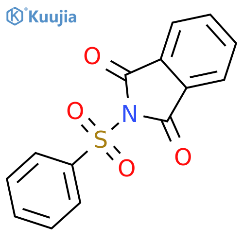 1H-Isoindole-1,3(2H)-dione,2-(phenylsulfonyl)- structure