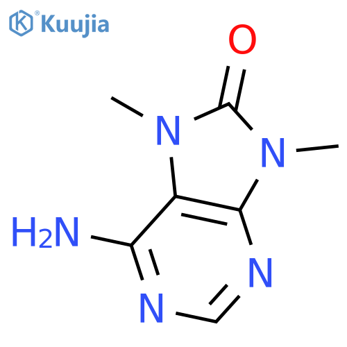 8H-Purin-8-one, 6-amino-7,9-dihydro-7,9-dimethyl- structure